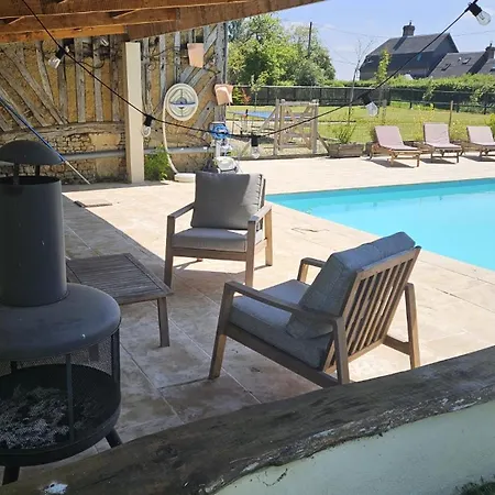 Maison De Charme - 12 Mn De La - Piscine Chauffee - 8 Personnes Villa